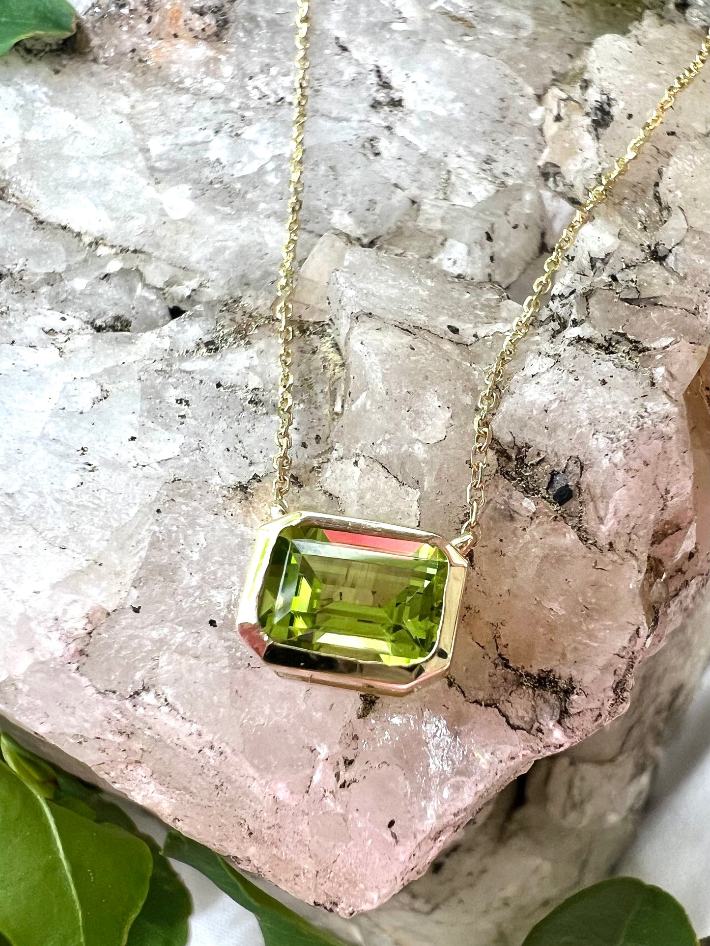 Peridot Necklace