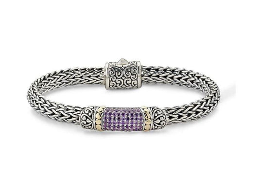 Samuel B Ubud Bracelet - Amethyst