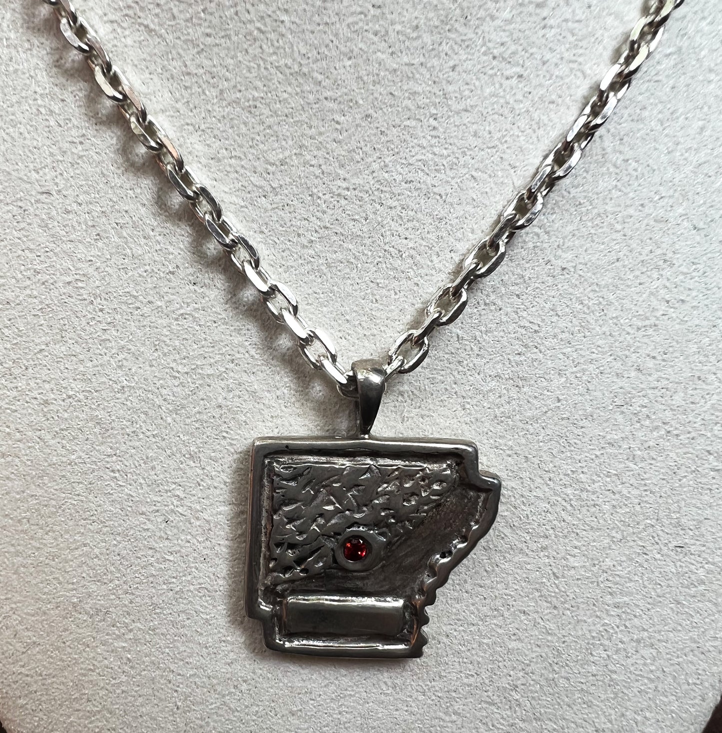 Arkansas Necklace - Ruby