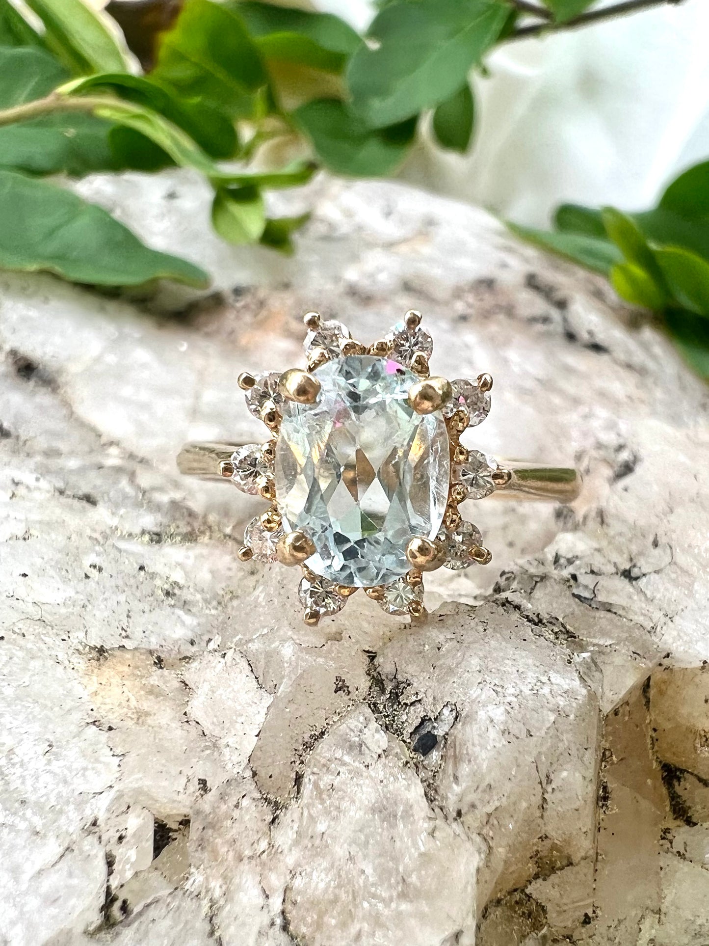 Aquamarine Ring