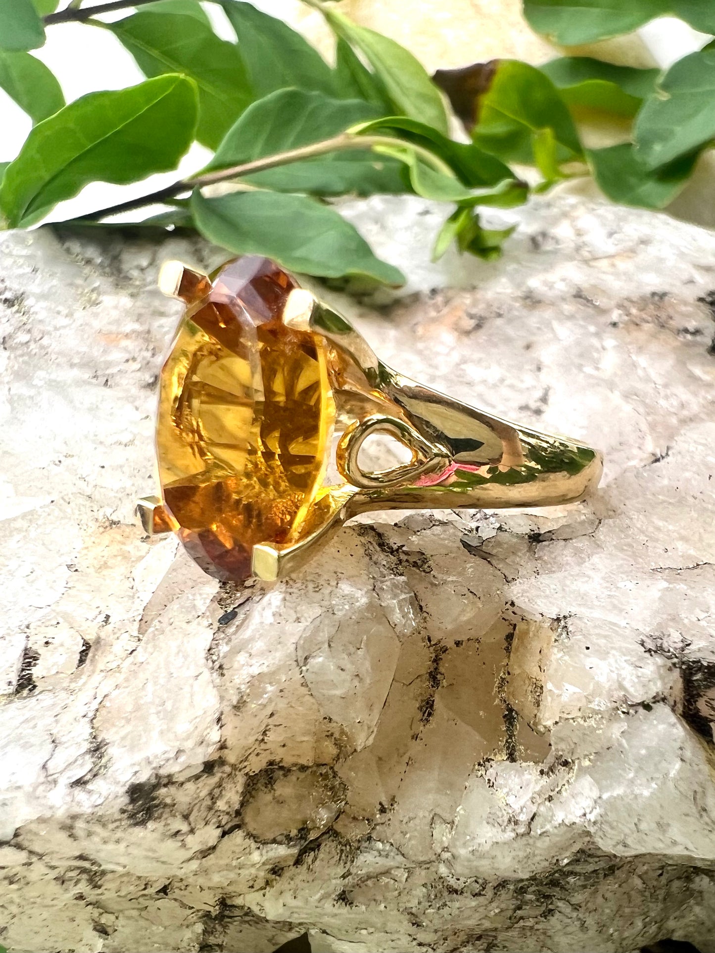 Citrine Ring