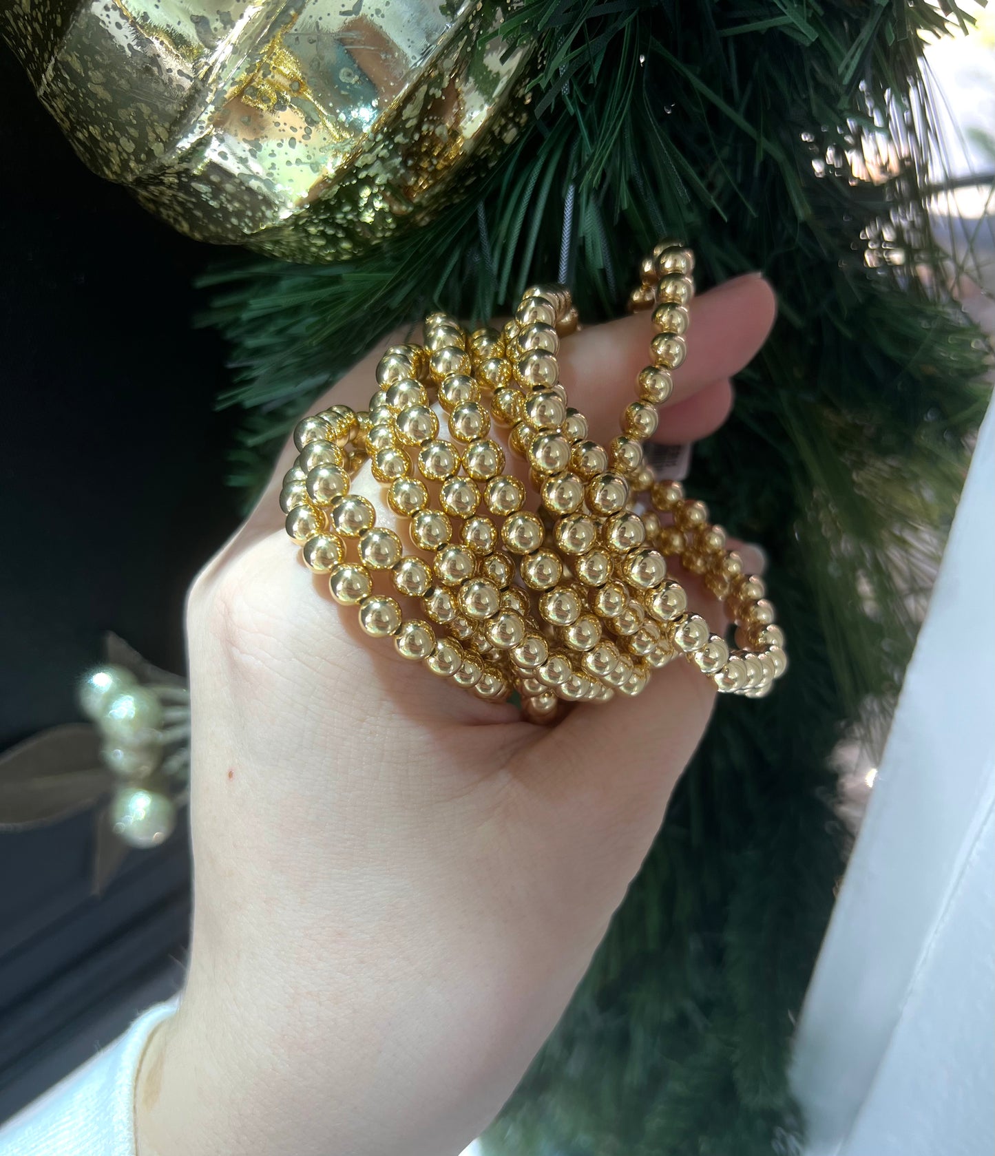 Gold Bead Bracelets