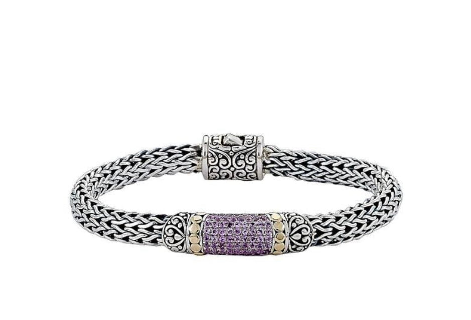 Samuel B Ubud Bracelet - Pink Sapphire