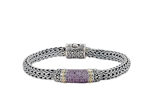 Samuel B Ubud Bracelet - Pink Sapphire