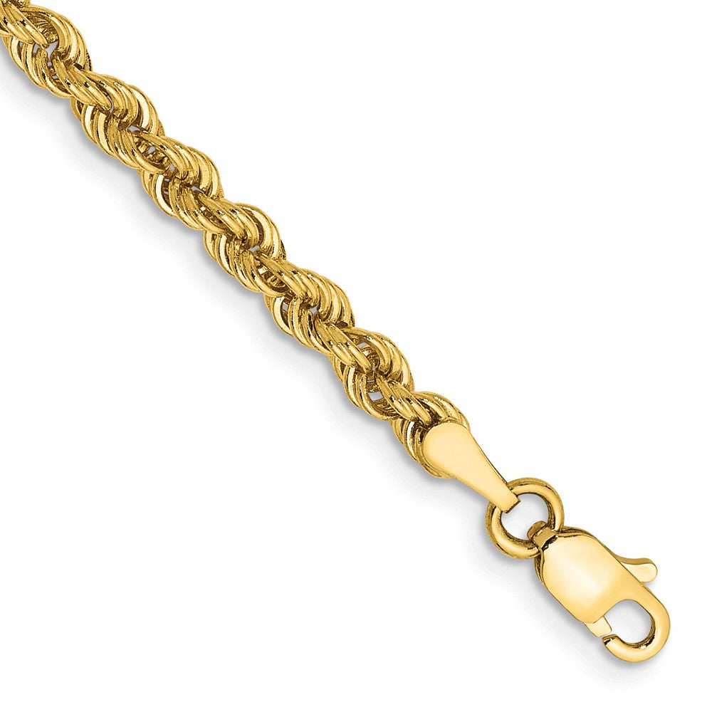 14k 3mm Regular Rope Chain