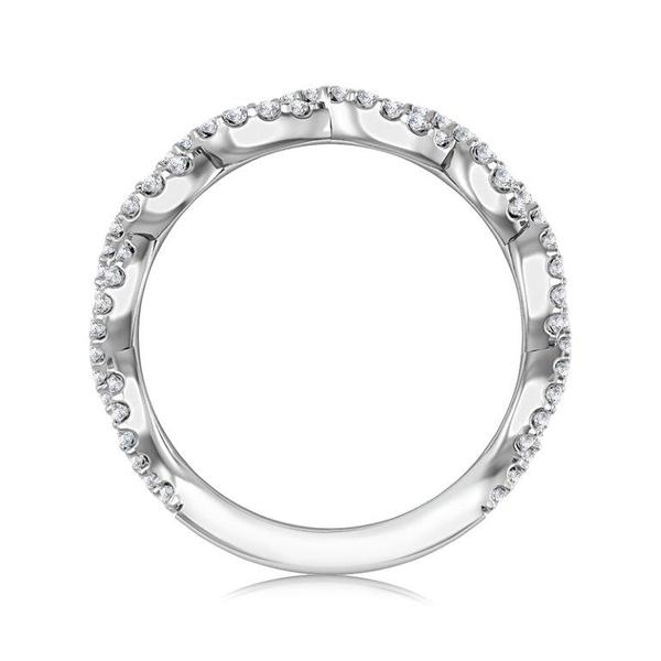 Diamond Band 0.4 ct tw Round 14k White Gold