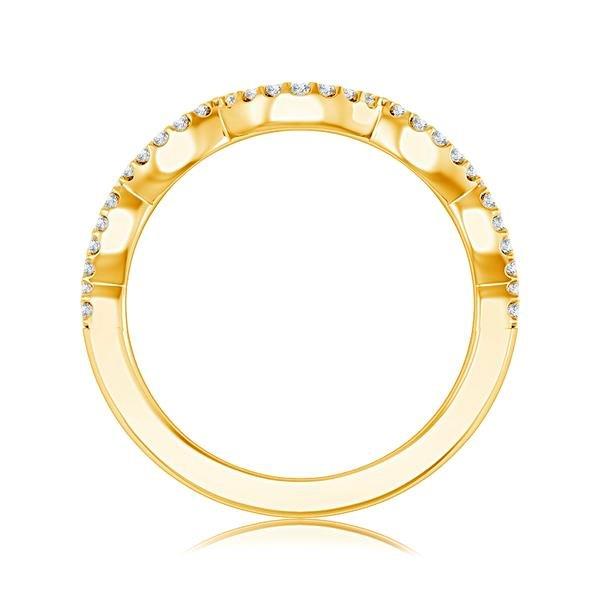 Diamond Band 0.13 ct tw Round 14k Yellow Gold