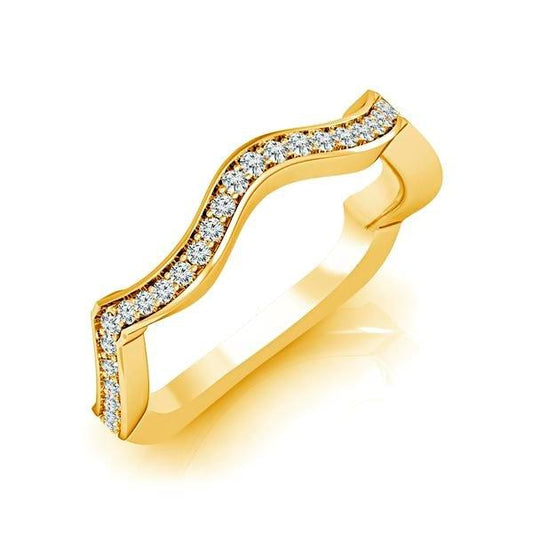 Diamond Band 0.2 ct tw Round 14k Yellow Gold