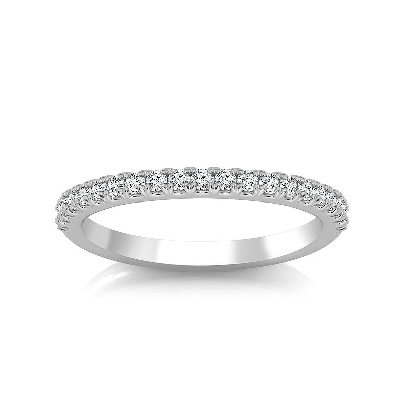 Diamond Band 0.25 ct tw Round 14k White Gold