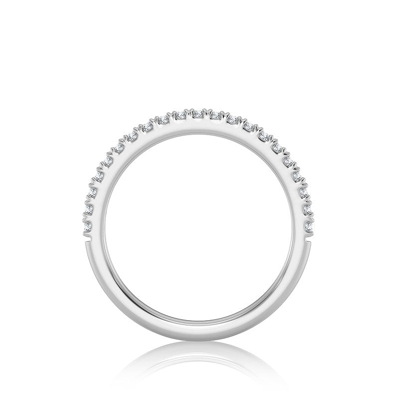 Diamond Band 0.25 ct tw Round 14k White Gold