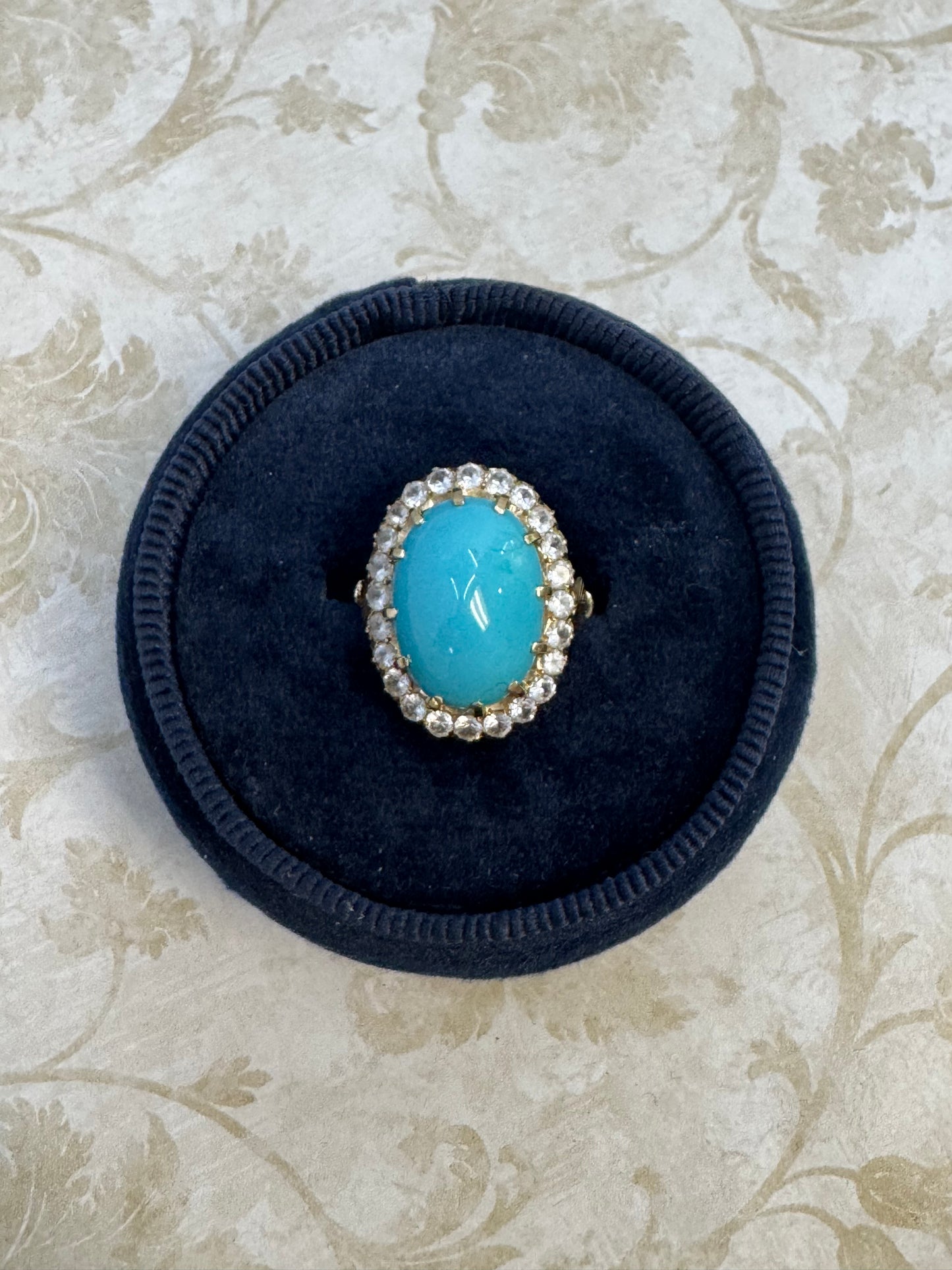 Turquoise Cabochon Ring