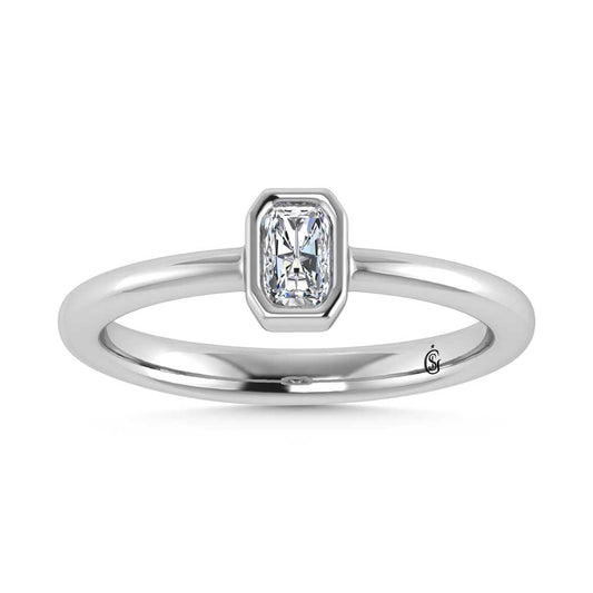 14K White Gold Diamond 1/3 Ct.Tw. Diamond Fashion Ring