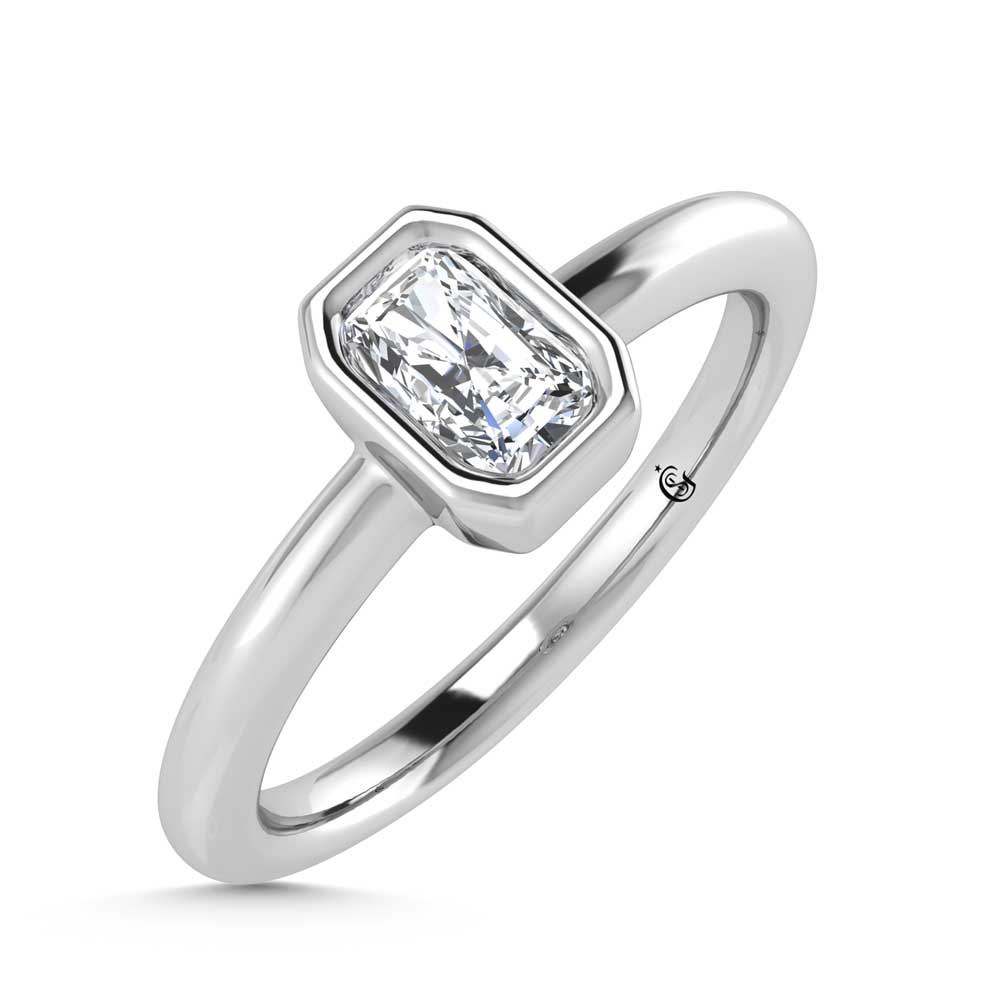 14K White Gold Diamond 1/3 Ct.Tw. Diamond Fashion Ring