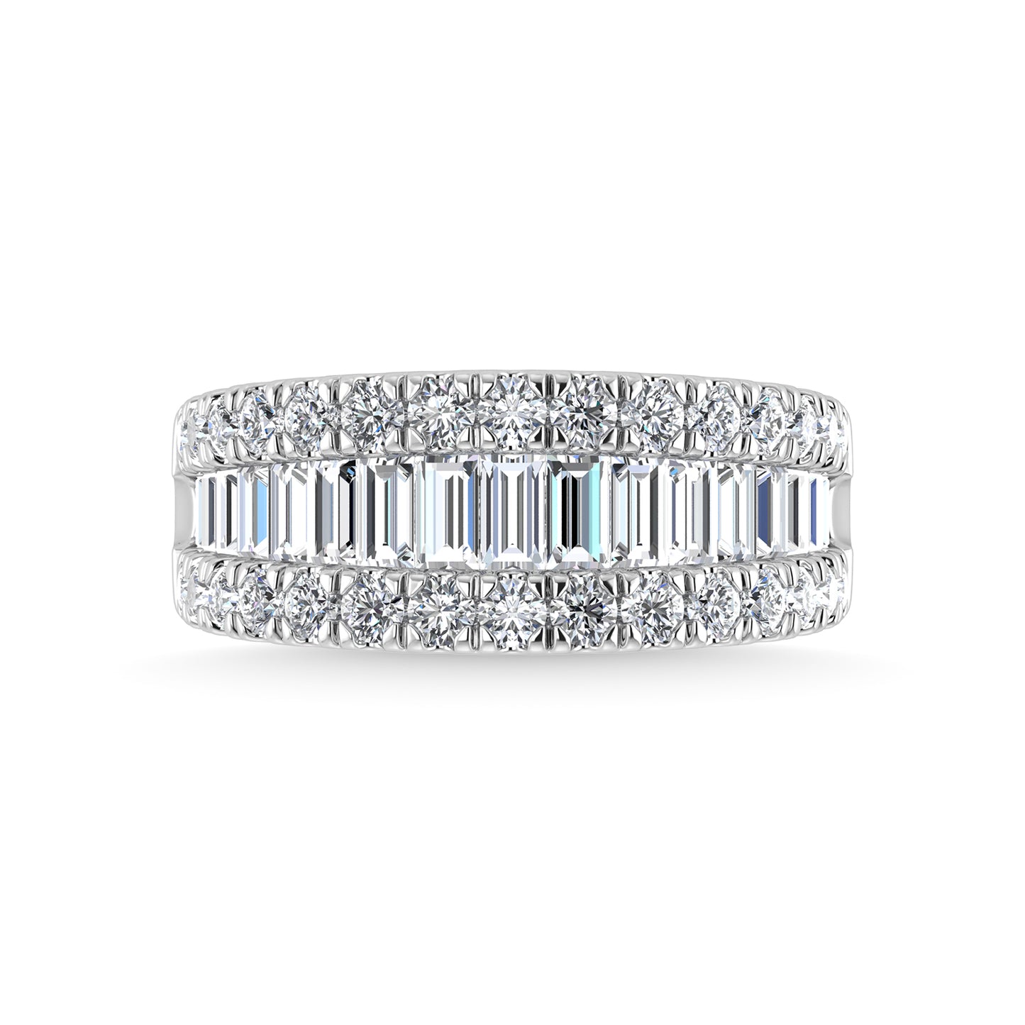 Diamond 1 7/8 Ct.Tw. Fashion Band in 14K White Gold