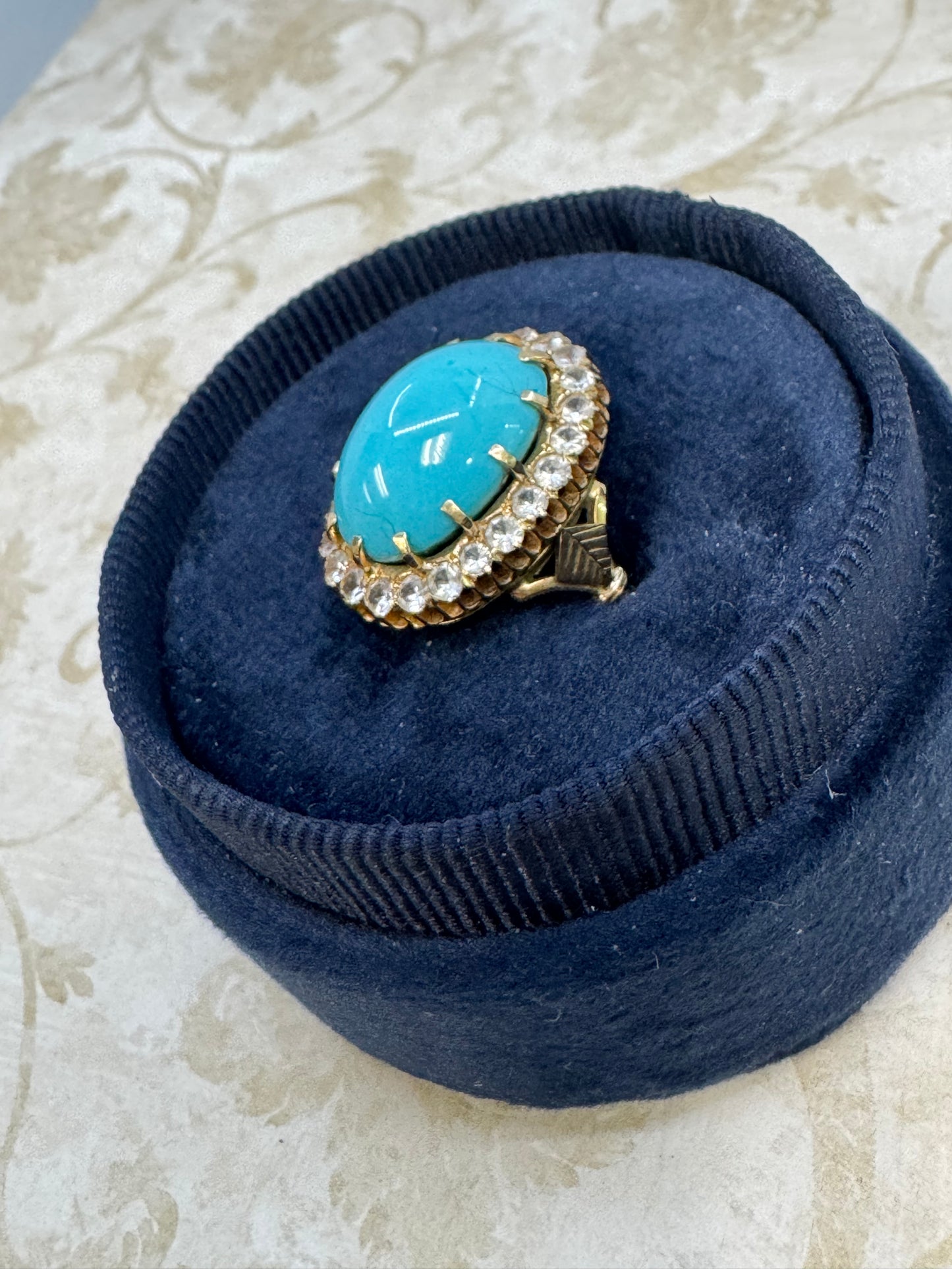 Turquoise Cabochon Ring