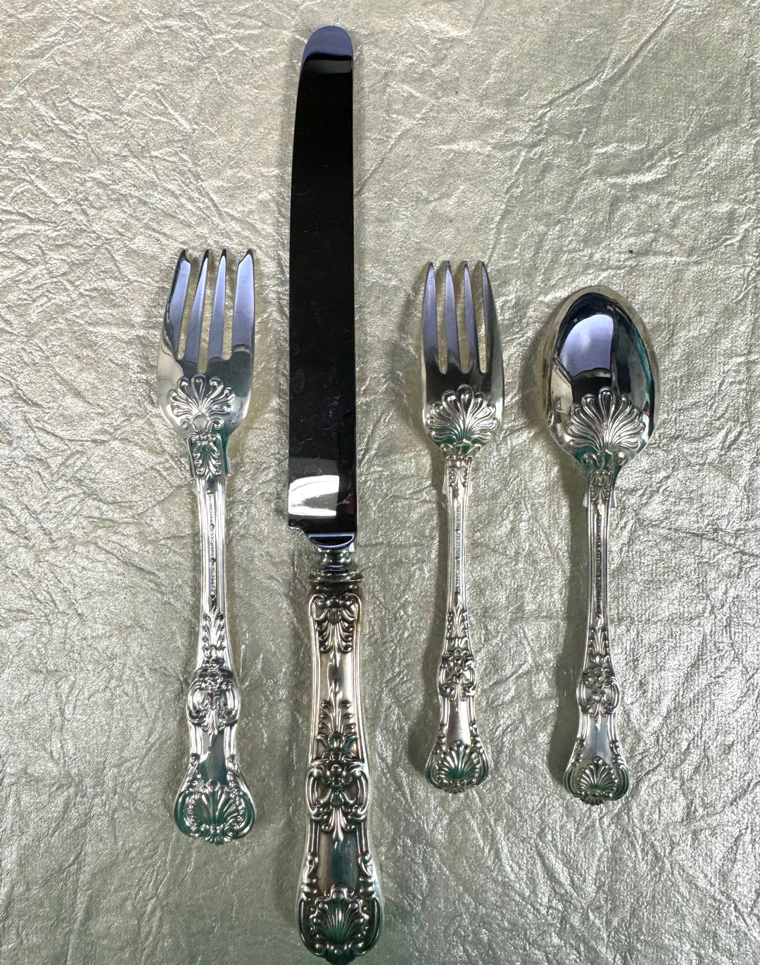 タ*シ様 Tiffany & Co. English King フォーク バング Vintage Tiffany & Co English King Sterling Silver Silverware