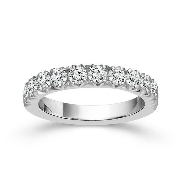 Diamond Band 0.1 ct tw Round 14k White Gold