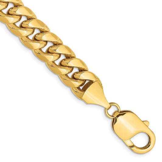 14k 9.3mm Semi-Solid Miami Cuban Chain