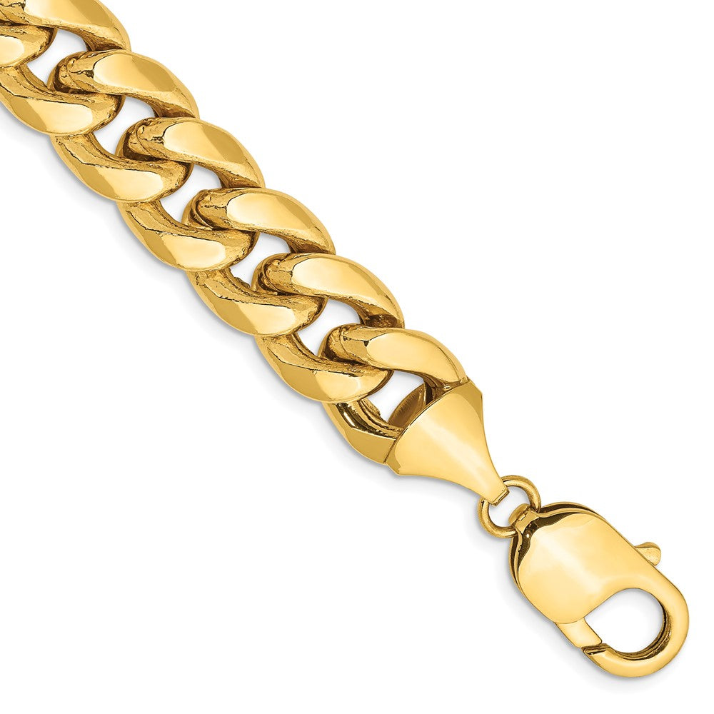 14k 11mm Semi-Solid Miami Cuban Chain