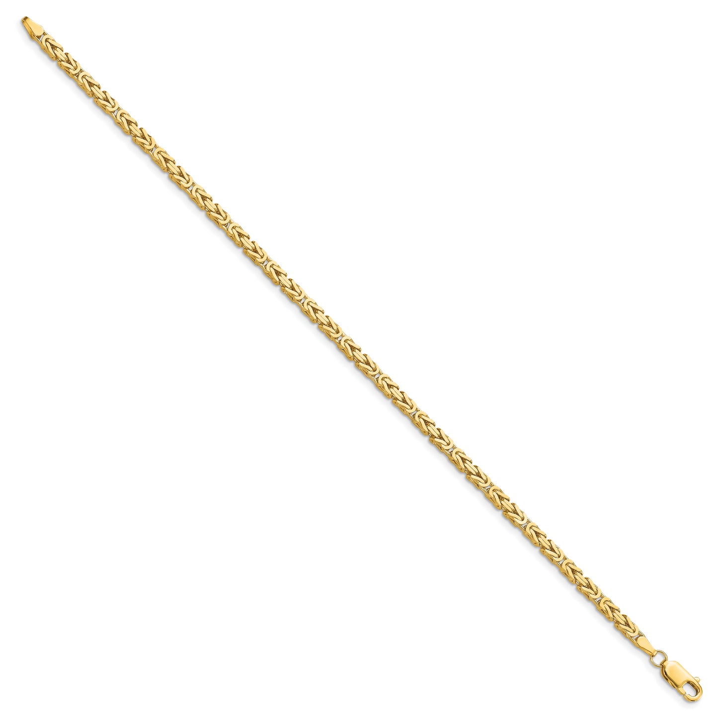 14k 2.5mm Byzantine Chain