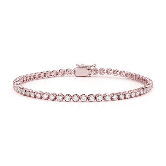 Diamond Bezel Tennis Bracelet