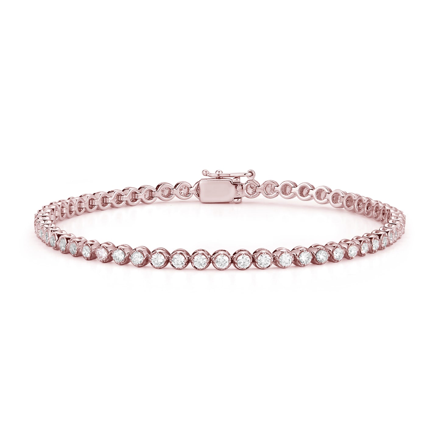 Diamond Bezel Tennis Bracelet