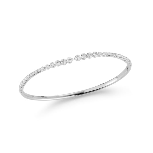 Graduated Diamond Bangle