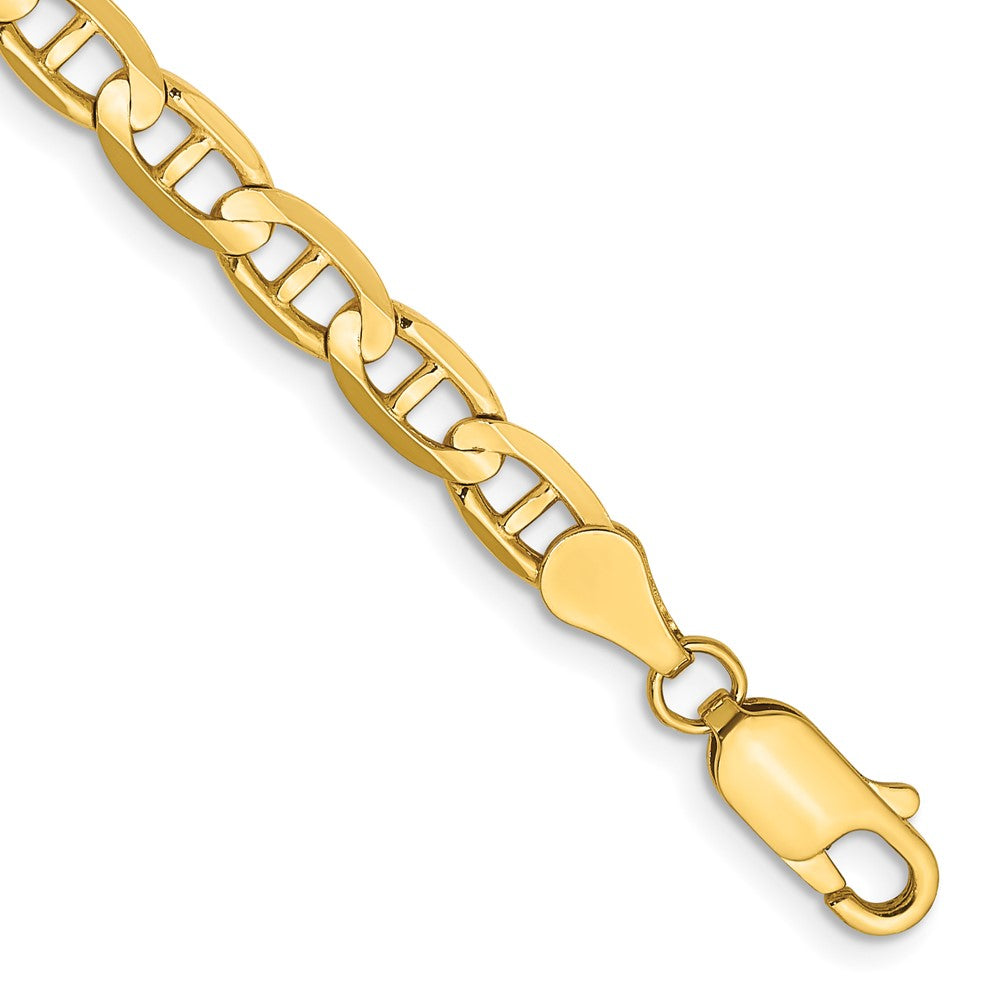 14k 4.5mm Concave Anchor Chain