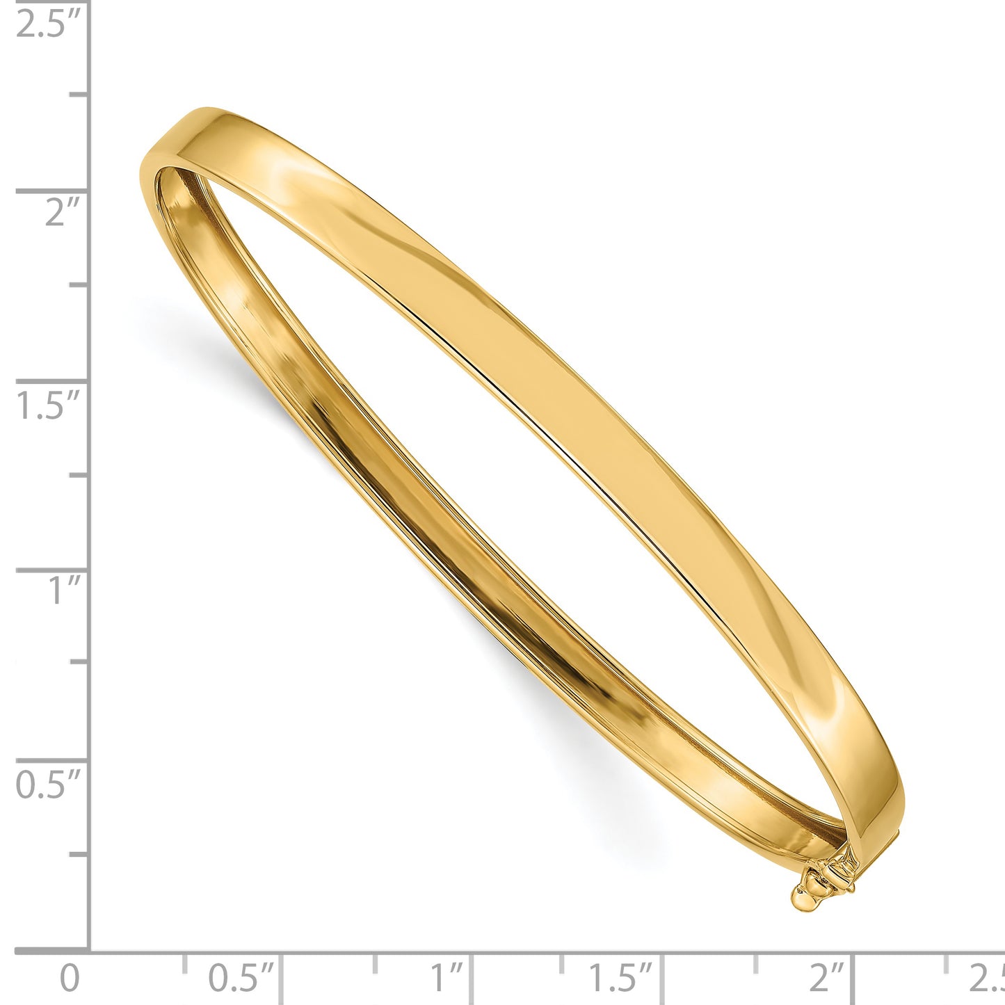 14K Flexible Bangle Bracelet