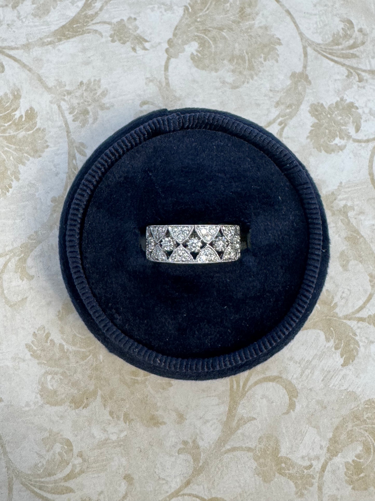 Art Deco Diamond Band