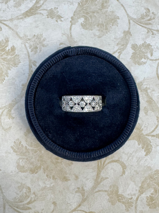 Art Deco Diamond Band