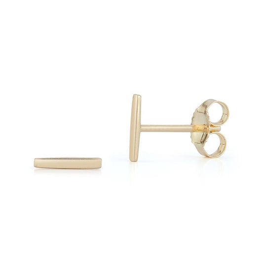 Small Bar Stud Earrings