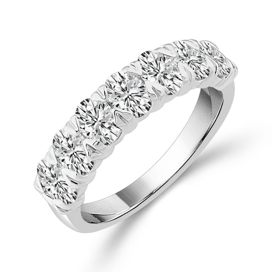 Diamond Band 1.75 ct tw 14k White Gold