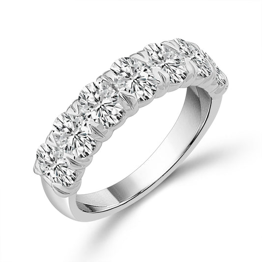 Diamond Band 2.15 ct tw 14k White Gold