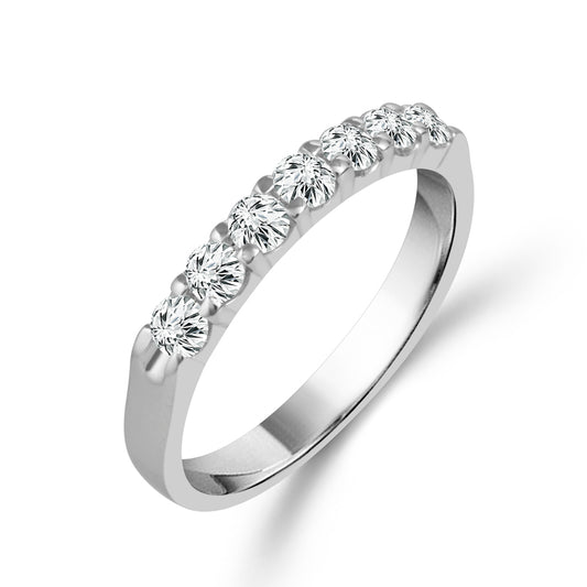 Diamond Band 0.11 ct tw 14k White Gold