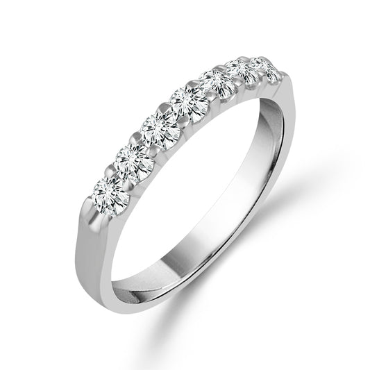 Diamond Band 0.25 ct tw 14k White Gold