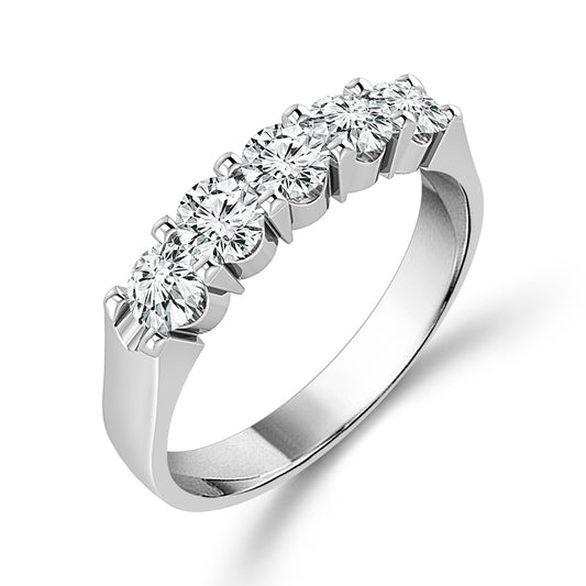 Diamond Band 0.25 ct tw 14k White Gold