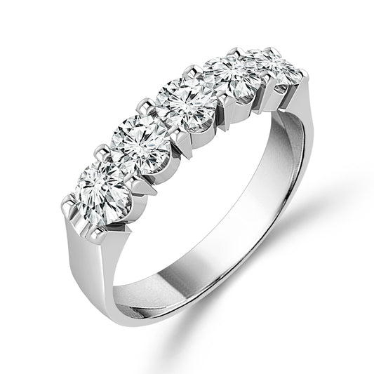 Diamond Band 0.75 ct tw 14k White Gold