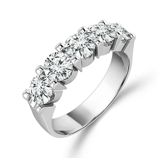 Diamond Band 2 ct tw 14k White Gold