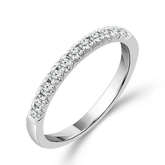 Diamond Band 0.33 ct tw 14k White Gold