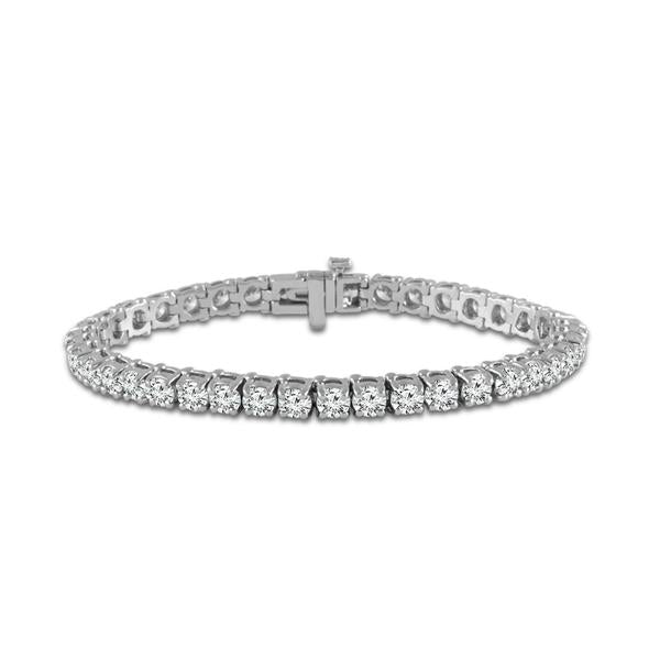 Diamond Bracelet 8 ct tw 14k White Gold