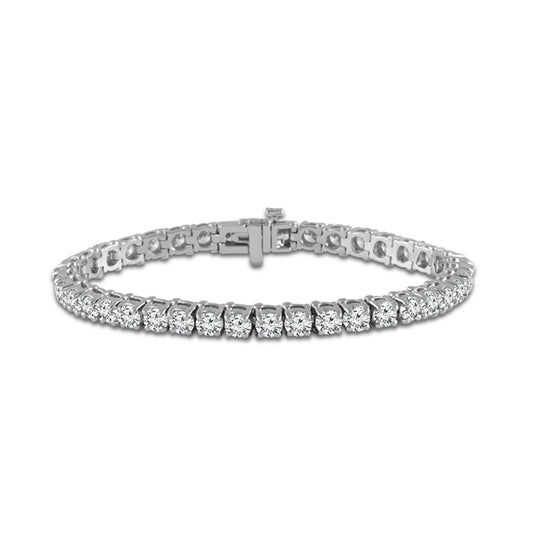 Diamond Bracelet 5 ct tw 14k White Gold