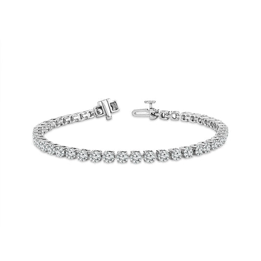 Diamond Bracelet 5 ct tw 14k White Gold