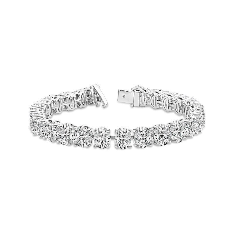 Diamond Bracelet 26 ct tw 14k White Gold