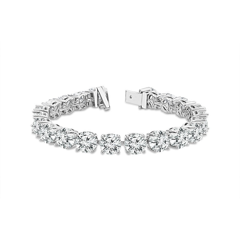 Diamond Bracelet 20 ct tw 14k White Gold