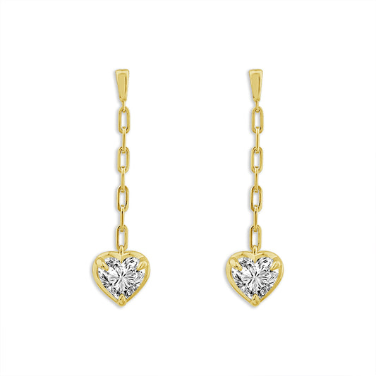 Diamond Fashion Earrings 0.20 ct tw 14k Yellow Gold