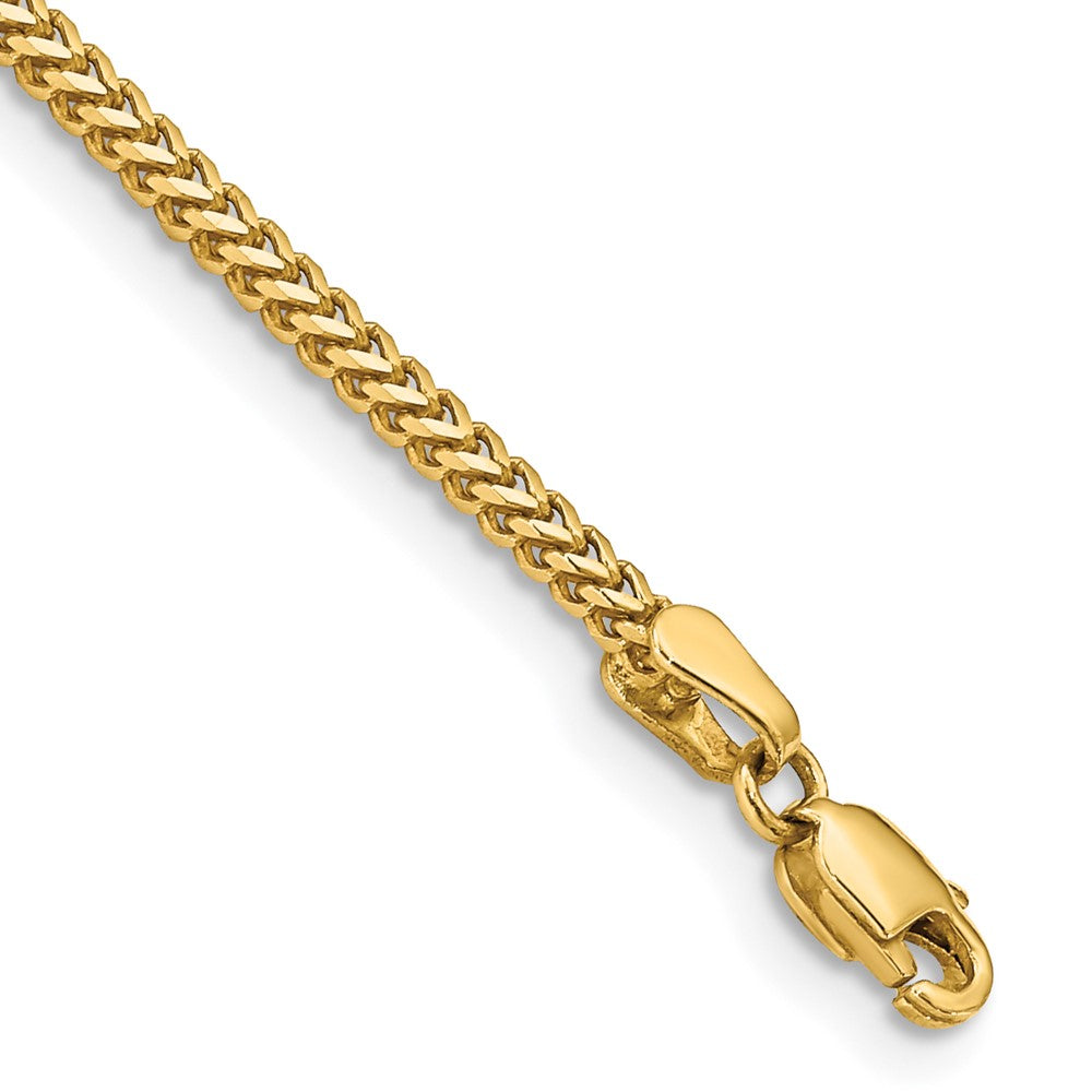 14k 1.5mm Franco Chain