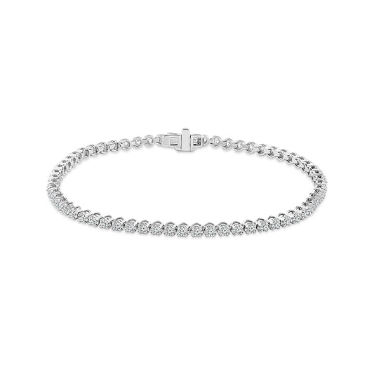 Diamond Bracelet 1 ct tw 14k White Gold