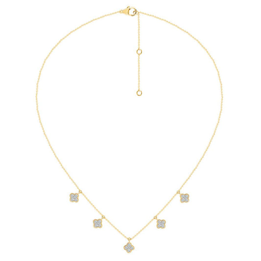 Diamond Fashion Necklace 0.40 ct tw 14k Yellow Gold