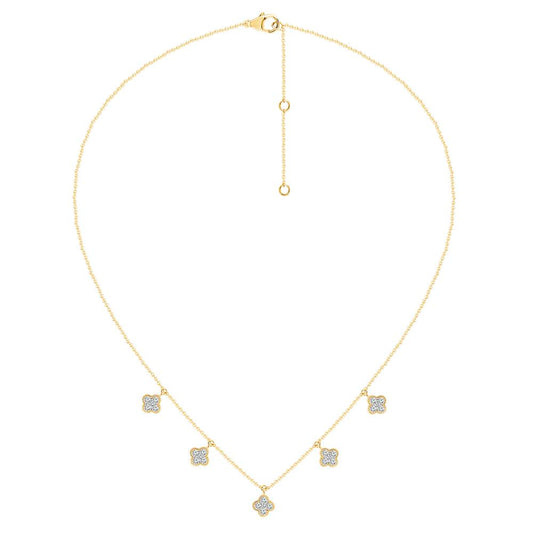 Diamond Fashion Necklace 0.40 ct tw 14k Yellow Gold